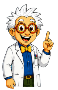 Professor Shaky Pointing Left